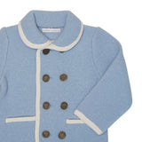 BABY BLUE EVELIO SHORT COAT