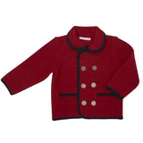 BURGUNDY VALDON SHORT COAT