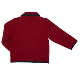 BURGUNDY VALDON SHORT COAT