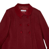 BURGUNDY HOLBEIN OVERCOAT