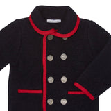 NAVY LIBERTO SHORT COAT