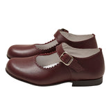 LUCA & LUCA burgundy mary janes