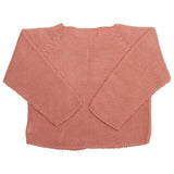 LUCA & LUCA Dusty pink Palma cardigan back