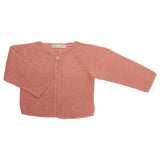 LUCA & LUCA Dusty pink Palma cardigan front