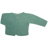 LUCA & LUCA Mint Palma cardigan front
