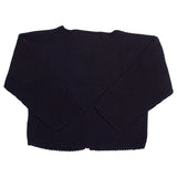 LUCA & LUCA Navy Palma cardigan back