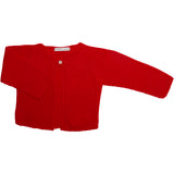 LUCA & LUCA Red Palma cardigan front