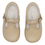 LUCA & LUCA beige t-bar shoes