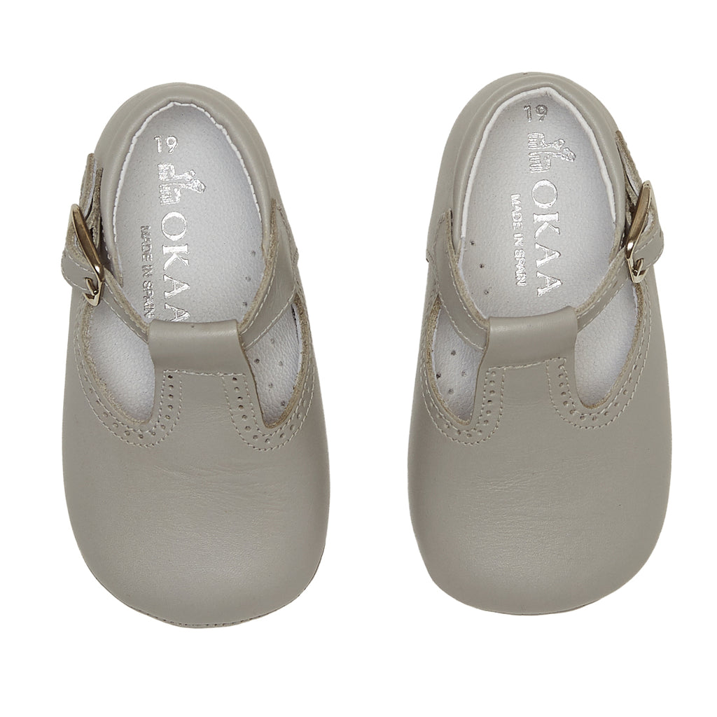 Baby boy grey pram shoes on sale