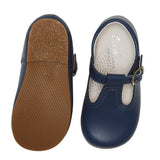 LUCA & LUCA iris blue t-bar shoes