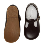 LUCA & LUCA dark navy t-bar shoes