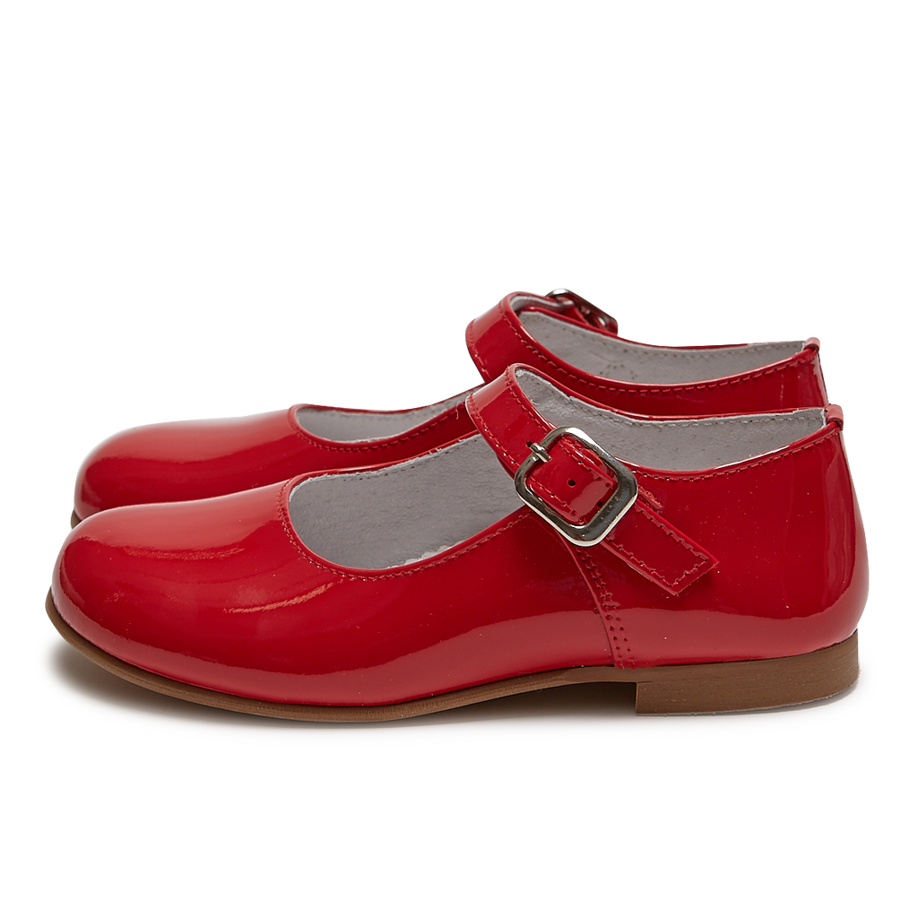 Red patent mary online janes