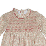 VITTORIA HAND-SMOCKED DRESS