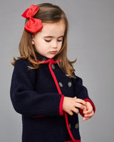 NAVY LIBERTO SHORT COAT