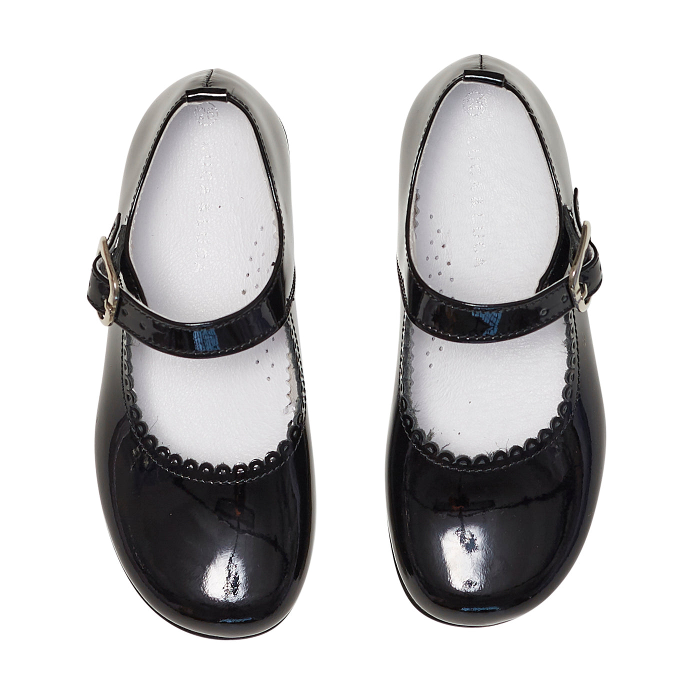 Girls black patent mary janes 2025