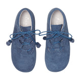 RUPERTO BABY BLUE SUEDE BOOTS