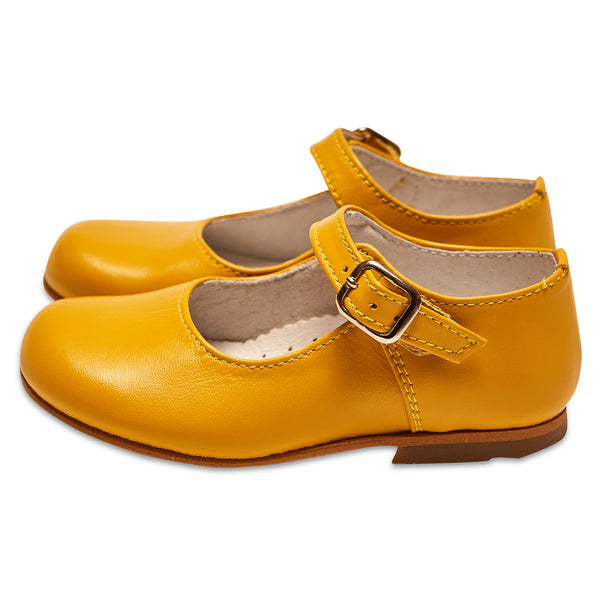 Little girls clearance yellow shoes